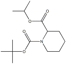Methyl(ethyl) 1-tert-Butoxycarbonyl-Piperidine-2-carboxylate Structure