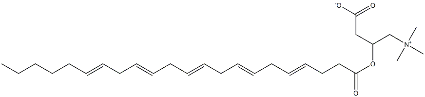 docosa-4,7,10,13,16-pentaenoyl carnitine Structure
