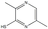 3,6-dimethylpyrazine-2-thiol 구조식 이미지