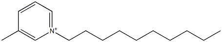 N-n-decylnicotinium Structure