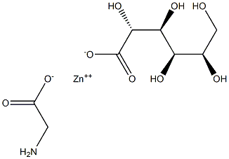 zinc gluconate glycine Structure