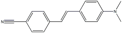 4-(dimethylamino)-4'-cyanostilbene Structure