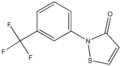 2-(3-(trifluoromethyl)phenyl)-isothiazolin-3-one Structure
