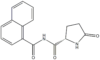 pyroglutamyl-naphthylamide Structure