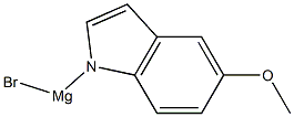 5-methoxyindolylmagnesium bromide 구조식 이미지