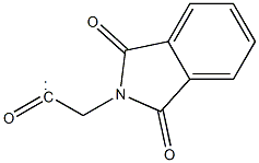 N-phthalimidomethyl-ketomethylene 구조식 이미지