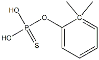 ORTHO,ORTHO-DIMETHYL-PHENYLPHOSPHOROTHIOATE Structure