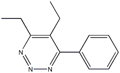 PHENYL-DIETHYLTRIAZINE Structure