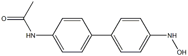 4'-(PARA-(HYDROXYLAMINO)PHENYL)-ACETANILIDE Structure