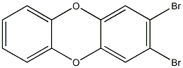 7,8-DIBROMODIBENZO-PARA-DIOXIN 구조식 이미지