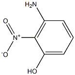 2-NITRO-3-AMINOPHENOL Structure
