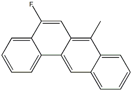 Fluoro-7-methylbenz(a)anthracene Structure