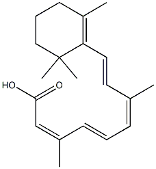 9,10-DIHYDRORETINOICACID 구조식 이미지