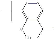 META-TERTBUTYLISOPROPYLBENZENEHYDROPEROXIDE 구조식 이미지