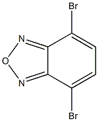 4,7-DIBROMOBENZOFURAZAN Structure