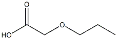 N-PROPOXYACETICACID 구조식 이미지