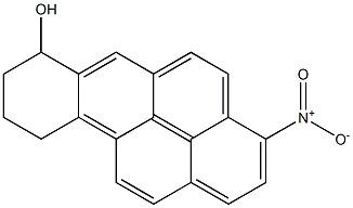 7-HYDROXY-3-NITRO-7,8,9,10-TETRAHYDROBENZ(A)PYRENE Structure