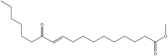 TRANS-10-OCTADECENOICACID,12-OXO-,METHYLESTER Structure