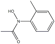 ACETOHYDROXAMICACID,N-(ORTHO-TOLYL)- 구조식 이미지