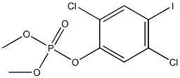 DIMETHYL-2,5-DICHLORO-4-IODO-PHENYLPHOSPHATE Structure