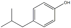 PARA-(2-METHYLPROPYL)PHENOL 구조식 이미지