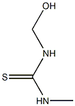 N-METHYL-N'-(HYDROXYMETHYL)THIOUREA 구조식 이미지