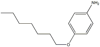 PARA-(HEPATYLOXY)ANILINE 구조식 이미지