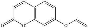 UMBELLIFERYLVINYLETHER Structure