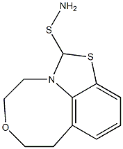 OXYDIETHYLENE-2-BENZTHIAZYLSULPHENAMIDE Structure