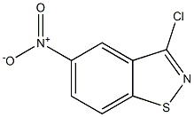 5-NITRO-3-CHLOROBENZISOTHIAZOLE Structure