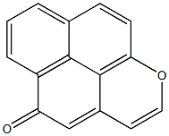 OXAPYRENE-5-ONE Structure