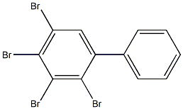 2,3,4,5-TETRABROMOBIPHENYL 구조식 이미지