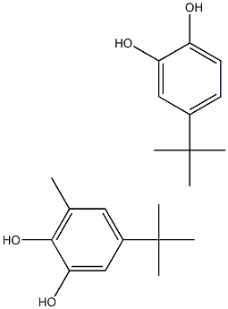 BIS(2-HYDROXY-5-TERT-BUTYLPHENOL)METHANE Structure