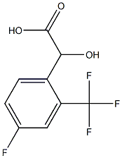 4-FLUORO-2-(TRIFLUOROMETHYL)MANDELIC ACID Structure