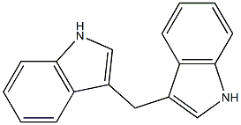 3-(1H-INDOL-3-YLMETHYL)-1H-INDOLE Structure