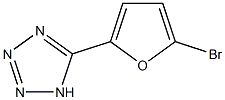 5-(5-BROMO-2-FURYL)-1H-TETRAZOLE Structure
