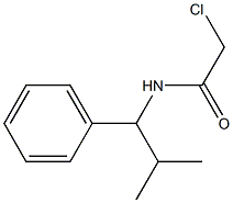 2-CHLORO-N-(2-METHYL-1-PHENYLPROPYL)ACETAMIDE 구조식 이미지