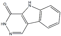 3,5-DIHYDRO-4H-PYRIDAZINO[4,5-B]INDOL-4-ONE 구조식 이미지