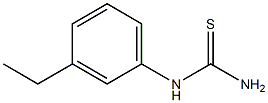 N-(3-ETHYLPHENYL)THIOUREA 구조식 이미지