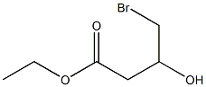 ETHYL 4-BROMO-3-HYDROXY BUTANOATE Structure