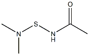 N,N-DIMETHYL AMINOTHIO ACETAMIDE 구조식 이미지