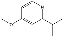 2-ISOPROPYL-4-METHOXYPYRIDINE Structure