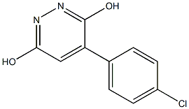 4-(4-CHLOROPHENYL)PYRIDAZINE-3,6-DIOL Structure