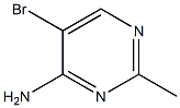 5-BROMO-2-METHYL-PYRIMIDIN-4-YLAMINE Structure