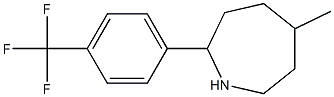 5-METHYL-2-(4-TRIFLUOROMETHYLPHENYL)AZEPANE Structure