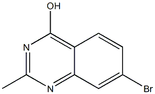 7-BROMO-2-METHYLQUINAZOLIN-4-OL 구조식 이미지