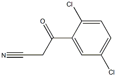 2,5-Dichlorobenzoylacetonitrile Structure