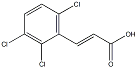 (E)-3-(2,3,6-trichlorophenyl)acrylic acid 구조식 이미지