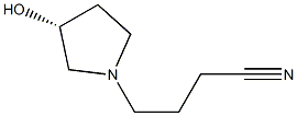 (R)-4-(3-hydroxypyrrolidin-1-yl)butanenitrile 구조식 이미지