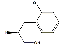(S)-2-amino-3-(bromophenyl)propan-1-ol 구조식 이미지